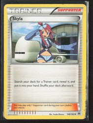 Skyla 148/162 XY BREAKthrough Uncommon Trainer Supporter