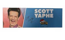 Scott Yaphe Autographed Niagara Falls Comic Con Holiday Edition Nameplate