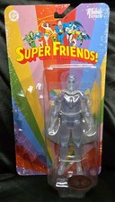 McFarlane Super Friends Superman Crystallized 6 Red Platinum Edition DC Retro