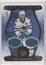 2023-24 Upper Deck Artifacts Gold Material 21/249 Erik Karlsson #73 2vh