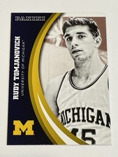 2015 Panini Michigan Wolverines Multisport #36 - Rudy Tomjanovich - Michigan