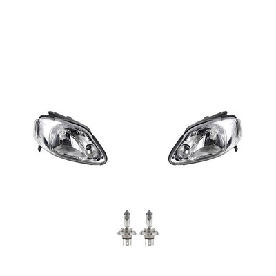 Scheinwerfer Set Halogen passend für VW Fox 5Z 04/05- 12/06 mit H4 Links Rechts