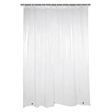 Clear Shower Curtain Liner, 71 x 71Inch Transparent Bathroom Curtain with Magnet
