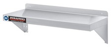 Stainless Steel Wall Shelf - 36" Wide x 12" Deep Commercial - NSF Certified -...