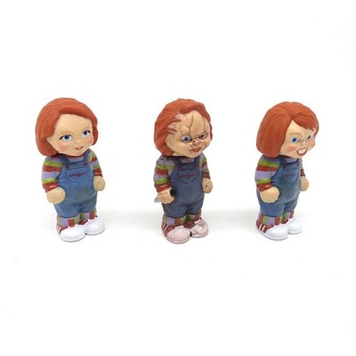 3pcs/set Child's Play Chucky Figures 3'' Model Toys Good Guy Toys