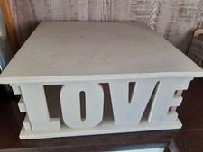 Wedding Cake Stand for Special Occasions Love Is On All 4 Sides Cake Stand 