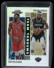 2020 Contenders Optic Zion Williamson/Ingram #13 Team Tandems Prizm/silver