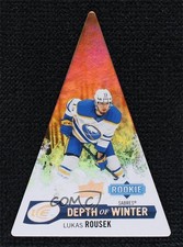 2023 Upper Deck Ice Depth of Winter Rookies White Frost 128/199 Lukas Rousek o1m