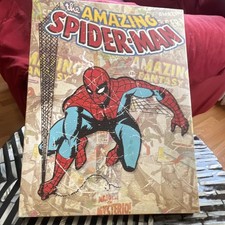 Marvel Spider-Man Canvas Poster Comic Book Wa...