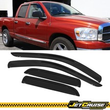 For 02-09 Dodge Ram 1500 2500 Quadcrew Cab Acrylic Window Visor Rain Sun Guard For 02-09 Dodge Ram 1500 2500 Quadcrew Cab Acrylic Window Visor Rain Sun Guard