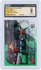 Autographed Card Fanatics Authentic COA Item#14254783