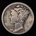 1923 P Mercury Winged Liberty Head Dime 90% Silver 4