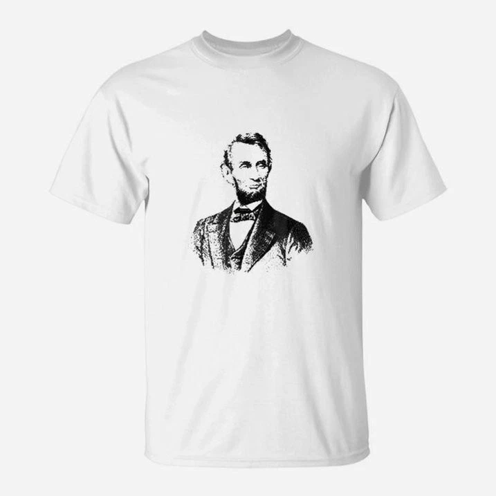 NWT Abra-ham Lincoln Usa Retro Abe TShirt - product detail image 1