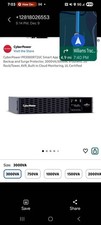 CyberPower PR3000RTXL2U Smart App Sinewave UPS 3000VA 3000W