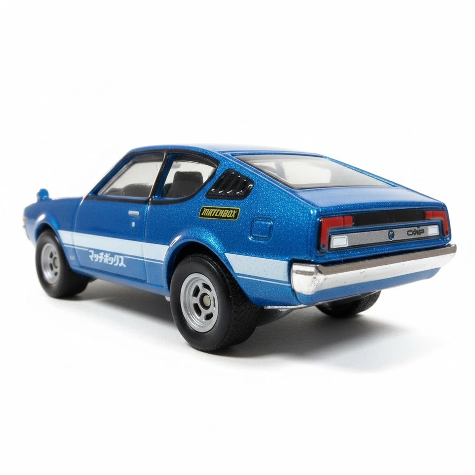 Matchbox 1975 Mitsubishi Lancer Celeste Collectible Diecast - Metallic blue - Image 4 of 4