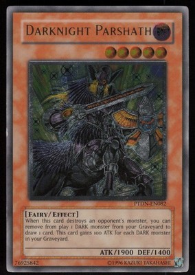 Darknight Parshath (UTR) PTDN-EN082 PTDN ENHANCED TWED Ultimate Rare Yu-Gi-Oh