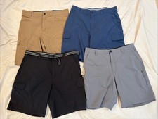Bundle of Orvis Cargo Tech Shorts Stretch Size 36