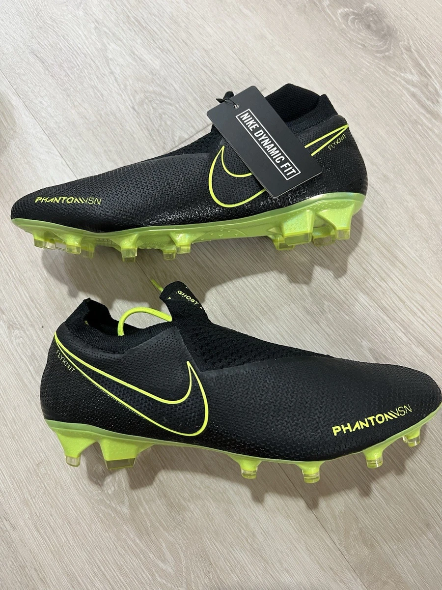 Preços baixos em Nike Phantom Vision Elite DF FG Black Volt | eBay