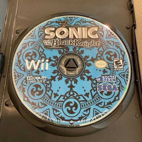 Sonic & the Black Knight - Nintendo Wii Disc Only
