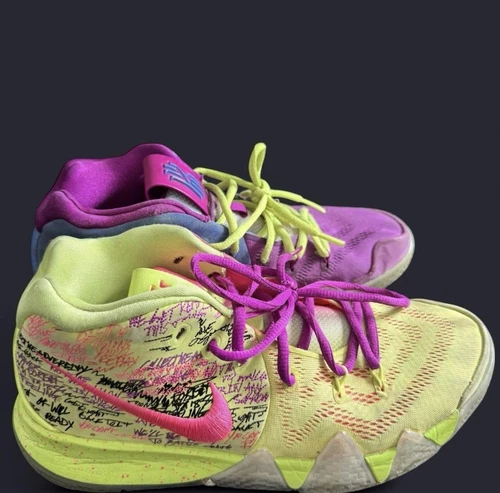 Kyrie 4 Confetti 2017 No Box Slightly Used