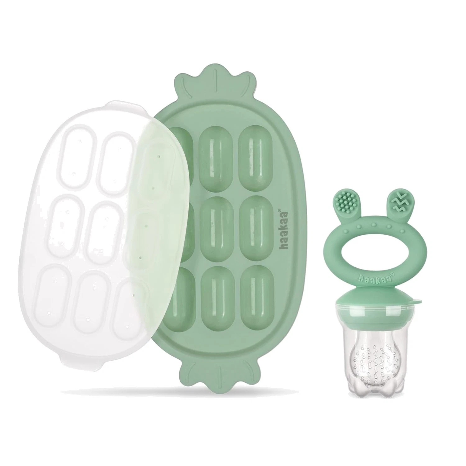 Silicone Baby Feeder & Freezer Nibble Tray - BPA Free