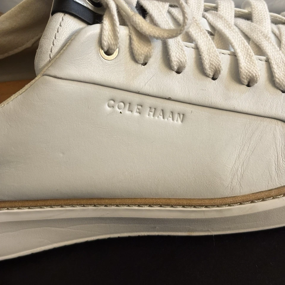 Zapatillas blancas Cole Haan para hombre TALLA 12 M GrandPro Topspin Foto 3 de 4