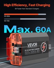 US 12V 60A DC to DC Battery Charger, 750W, On-Board Battery Charger US Lead-A