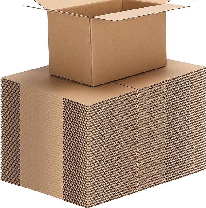Cardboard Box, 8" L x 5" W x 5" H, Kraft, for Shipping, Packing and Moving - Image 2 of 4