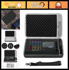 Portable Audio Interface Carrying Case for MPC Live III, EVA Hard Shell Travel B