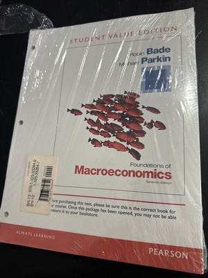 Foundations of macroeconomics seventh edition Student value edition