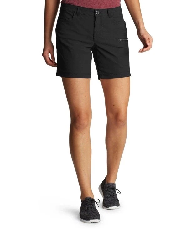 $60 Eddie Bauer Women’s Rainier shorts- Black - Size 8- NEW Tags
Opens in a new window or tab