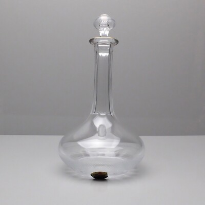 Moser Kristall Royal Cut Spiritus Likör Dekanter 9 1/8'' 23,2 cm hoch 1. Qualität