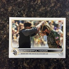 2022 Topps Series 2 #648 San Diego Padres A Powerful Honor