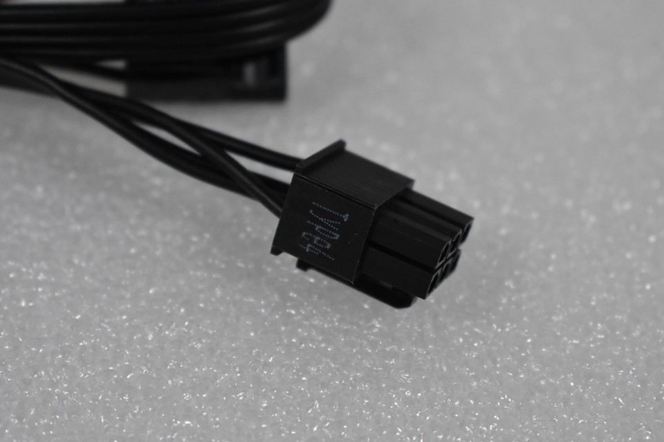 PCIe 6Pin Para 3 SATA Cabo De Alimentação SSD Reto Corsair Série RMx - Foto 11