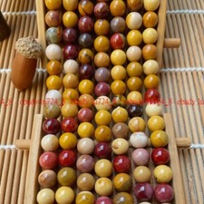 exquisite fashion 8mm Multicolor Mookaite Gemstone Round Loose Beads 15"