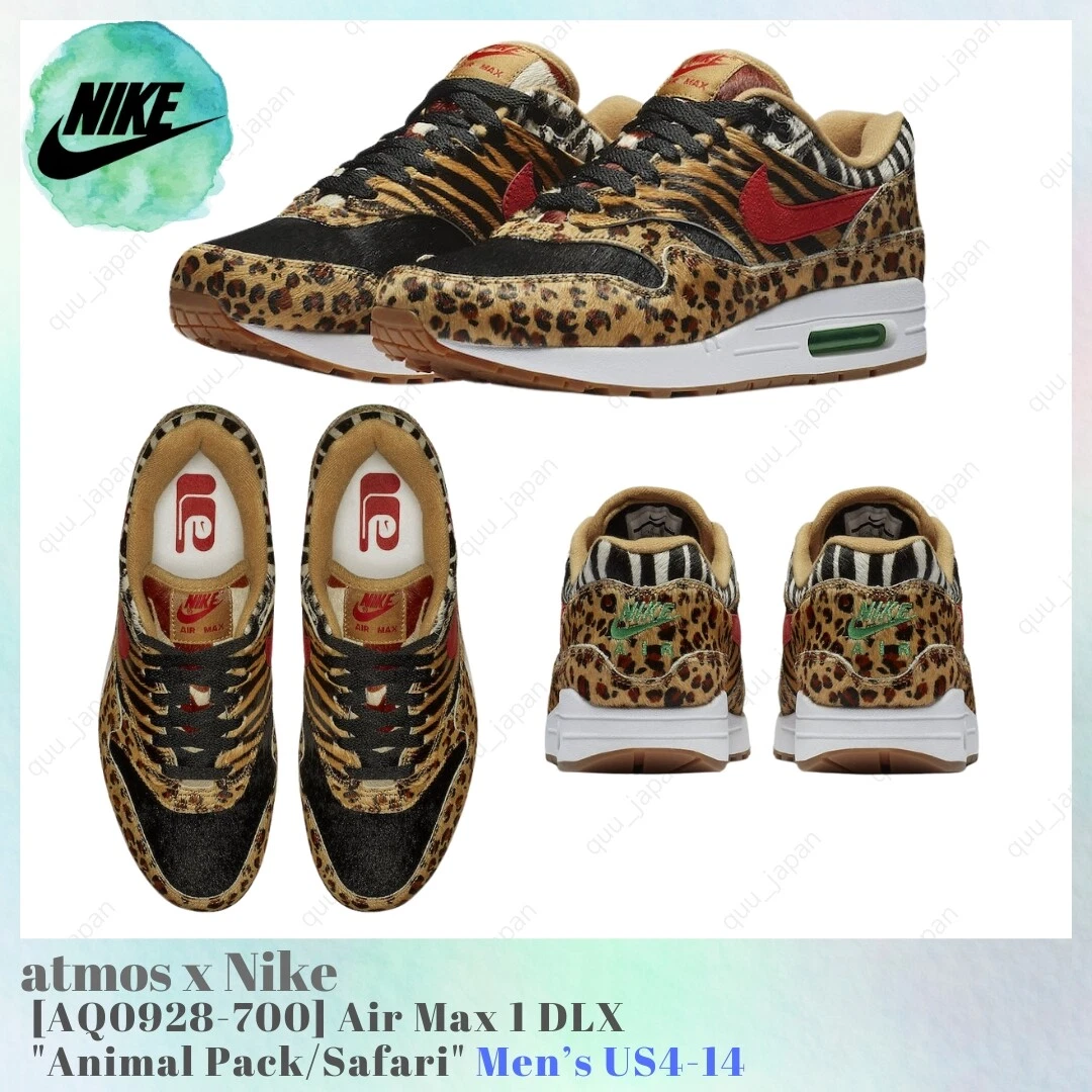 Nike Atmos x Air Max 1 DLX 2018 Animal Pack for Sale