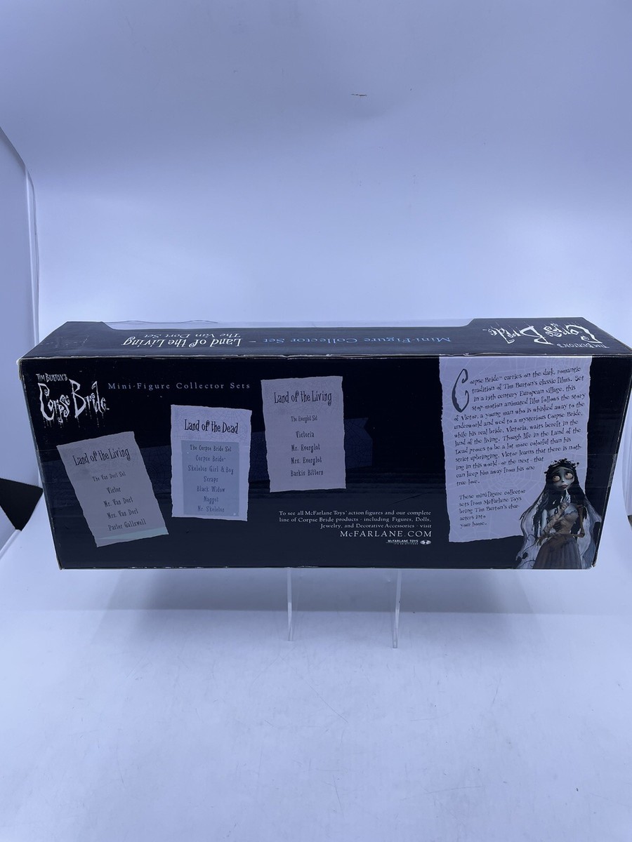 Tim Burton's Corpse Bride Mini-Figure Collector Set Land of the