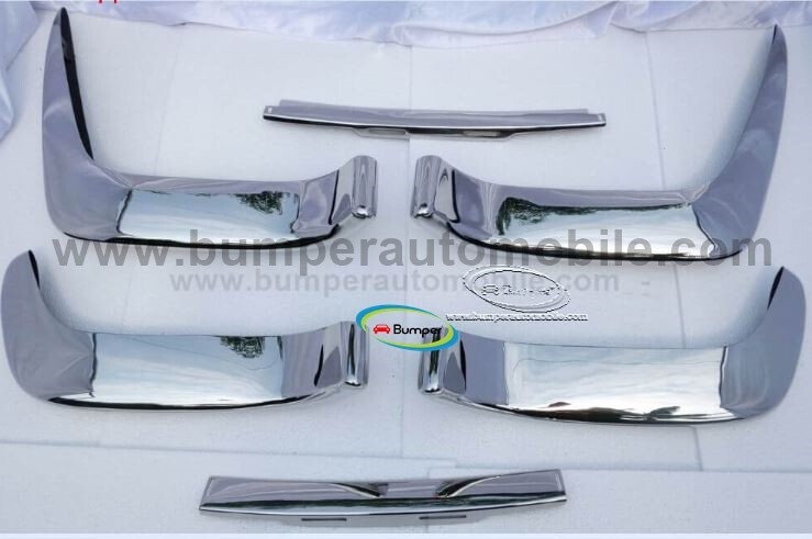 1961-1963 Volvo P1800 Jensen Cow Horn Bumper | OE | Stainless