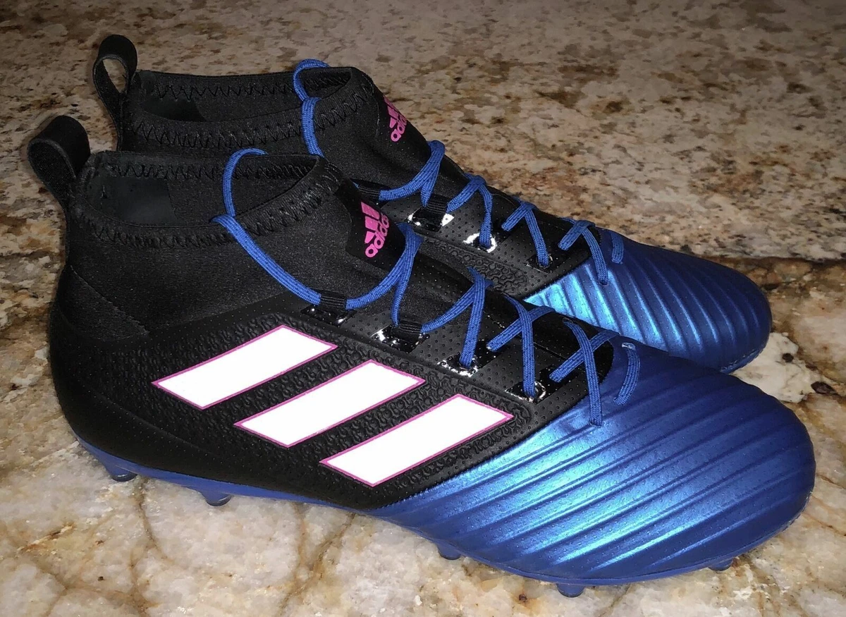 ADIDAS Ace 17.2 PrimeMesh FG Blue Black White Pink Soccer Cleats NEW 8 eBay