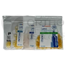 Intraoral Elastic Surgical Latex - 1,000 pcs -  Made in USA Orthodentalusa Corp.