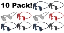 Pack of 10! Ten Open Ear Bluetooth Headphones Earphones Bone Conduction