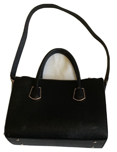 h and m black handbag