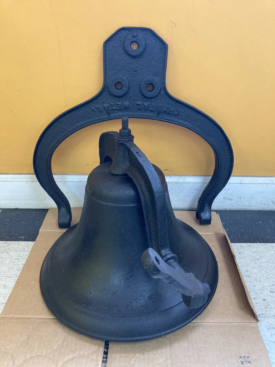 C S Bell Cast Iron Bell 1886 South Wichita TOOL Auction!!, 56 OFF