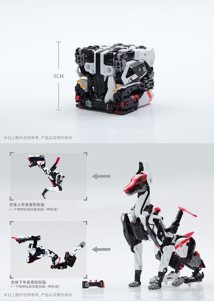 52 giocattoli Beastbox BB-42KR Robot di deformazione KHARON, conversione in Mecha e cubo, Action Figure, regalo da collezione  26