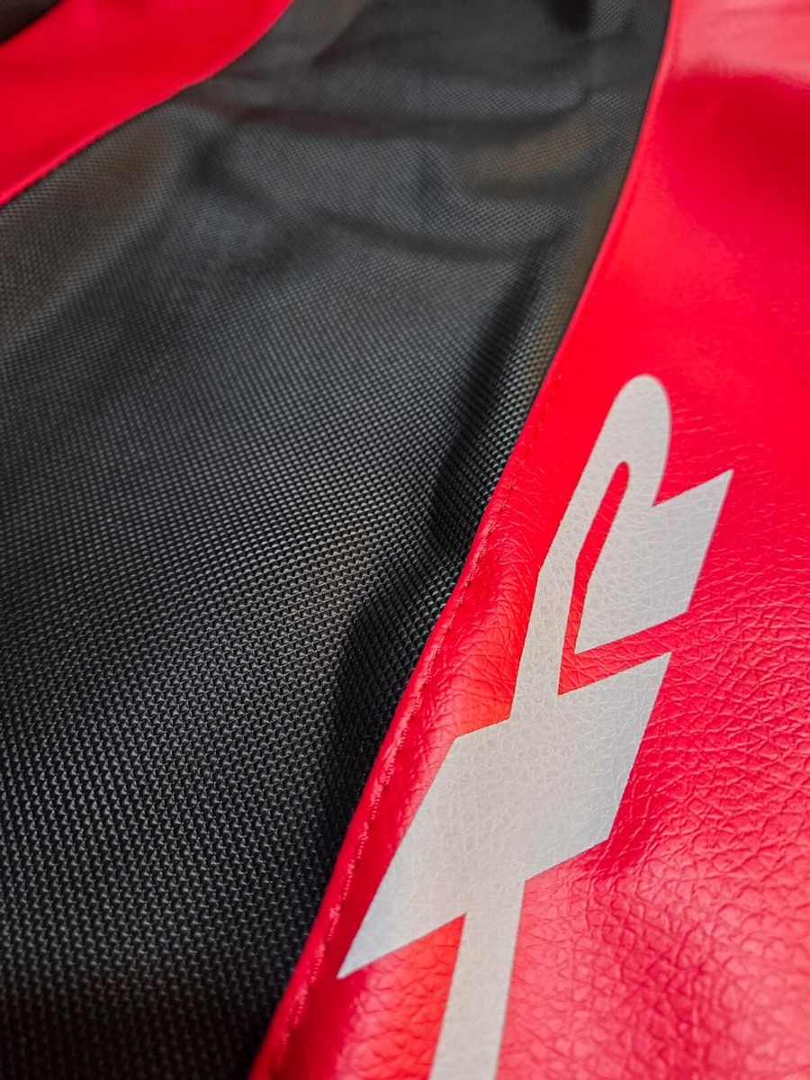 Seat Cover for Honda XR650R XR 650R 00-07 ? Red Synthetic Leather 