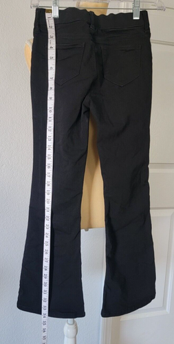 YMI Girl Flared Jeans Black size 12 - Picture 4 of 5