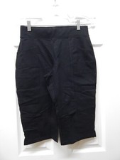 Denim Co Active Duo Stretch Skimmer w/Pockets-Black-Petite XS-A394817-PO