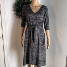 Ingrid Isabel, S, 3/4 sleeve length midi maternity dress with built-in t