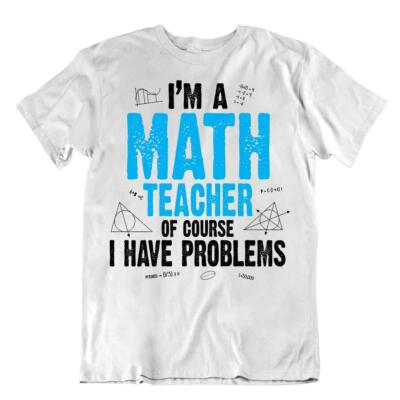 Problèmes De Professeur De Math Tee Ringard Blague Mathématique Premium Chemise