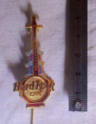 original Ansteckpin Hard Rock Cafe Shanghai Banjo zum Grand opening 1996